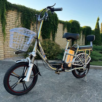 Електровелосипед GREEN GIANT U18 Eco (600W 48V 15 Аh) Хром 1767 фото