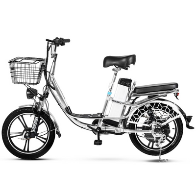 Електровелосипед MINAKO V8 PRO (18" 48V 15Ah 500W ) хром, модель 2023 року 1743 фото