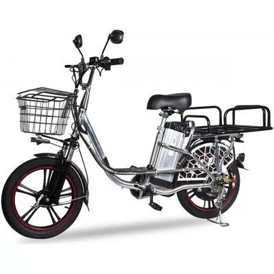 Електровелосипед MINAKO V.12 LUX ( 18" 600 W 60 V 18 Ah) модель 2023 року Сірий 1745 фото