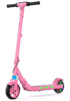 Дитячий електросамокат GIANT Kids E10 PRO 4.4Ah рожевий + Bluetooth колонка 156664 фото