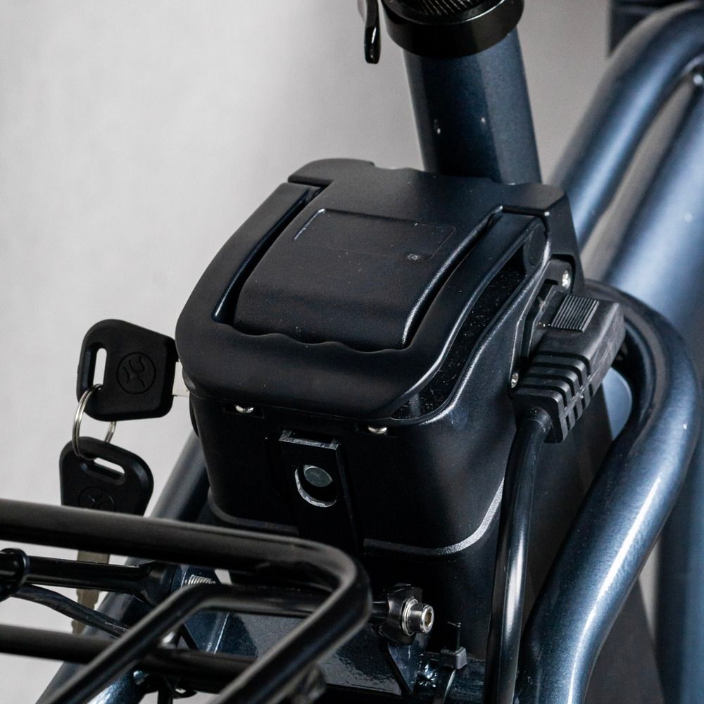 Электрофетбайк EVOBIKE Storm V8 PRO серый 1000W 48V 18Ah 20&times;4" складной с системой PAS, Shimano 7-Speed ​​и съемным Li-ion аккумулятором 56874 фото