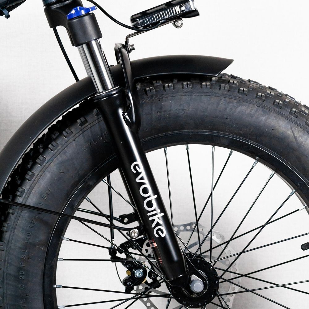 Электрофетбайк EVOBIKE Storm V8 PRO серый 1000W 48V 18Ah 20&times;4" складной с системой PAS, Shimano 7-Speed ​​и съемным Li-ion аккумулятором 56874 фото