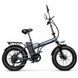 Электрофетбайк EVOBIKE Storm V8 PRO серый 1000W 48V 18Ah 20&times;4" складной с системой PAS, Shimano 7-Speed ​​и съемным Li-ion аккумулятором 56874 фото 2