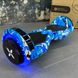Гироборд SMART BALANCE U8 Infinity 2024 Голубой камуфляж с Bluetooth колонкой и LED – подсветкой колес 62565 фото 1