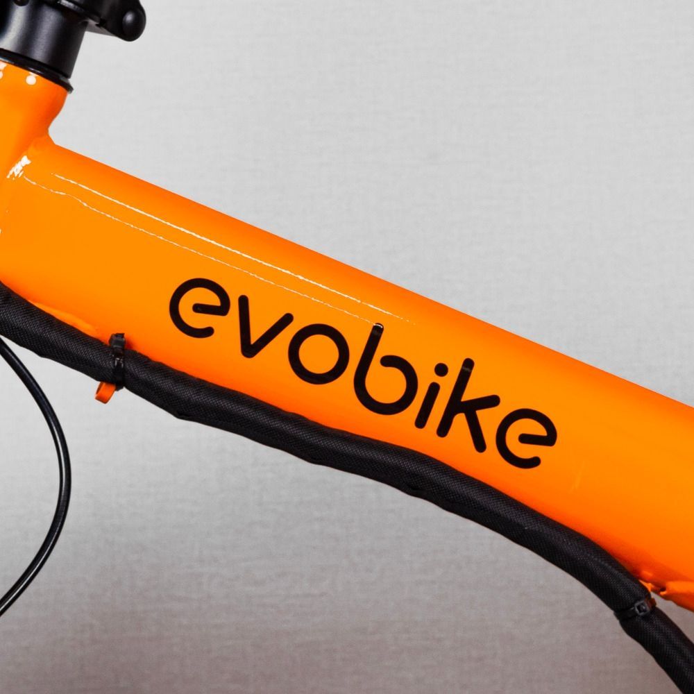 Электрофетбайк EVOBIKE Storm V8 PRO оранжевый 1000W 48V 30Ah 20&times;4" складной с системой PAS, Shimano 7-Speed ​​и съемным Li-ion аккумулятором 56857 фото