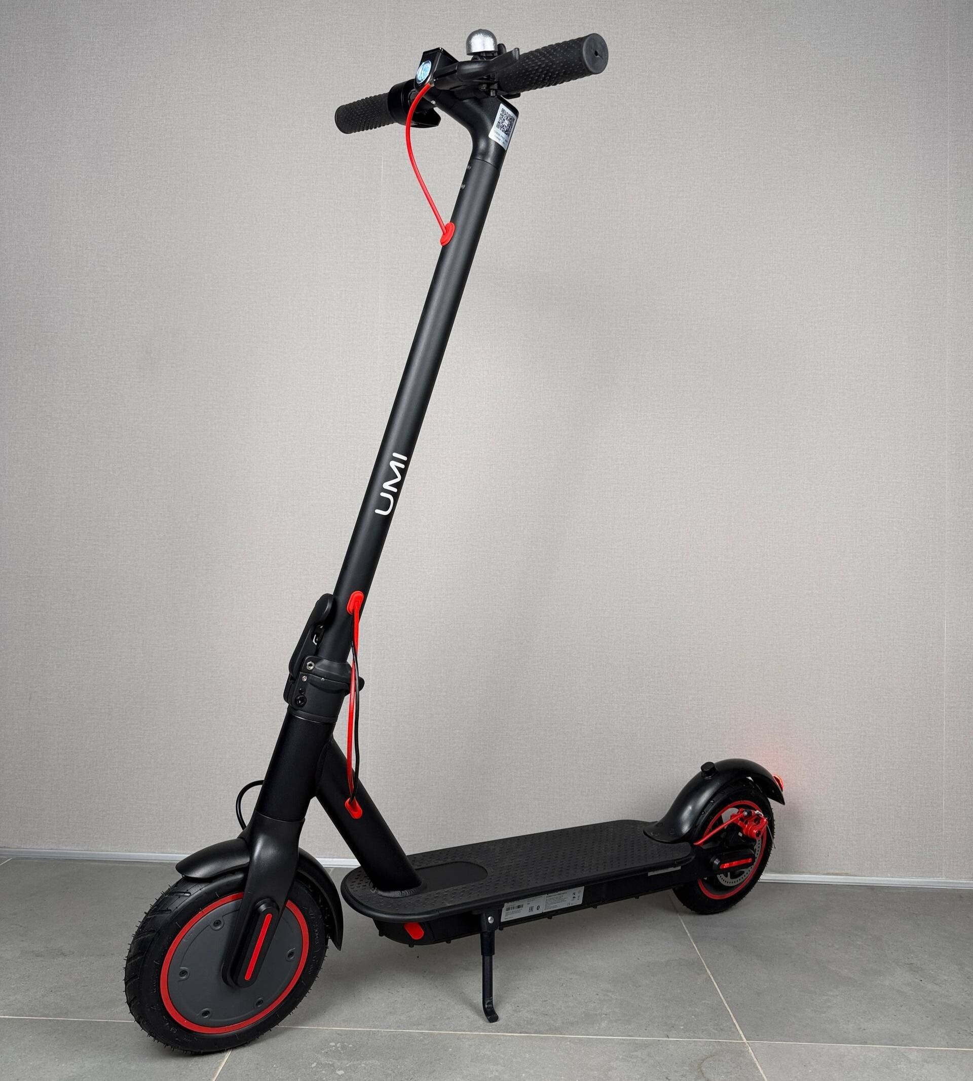 Електросамокат UMi U8s 500W 36V 11Ah Black, складний, 8.5" пневматичні колеса, до 30 км/год (2026) 1286 фото