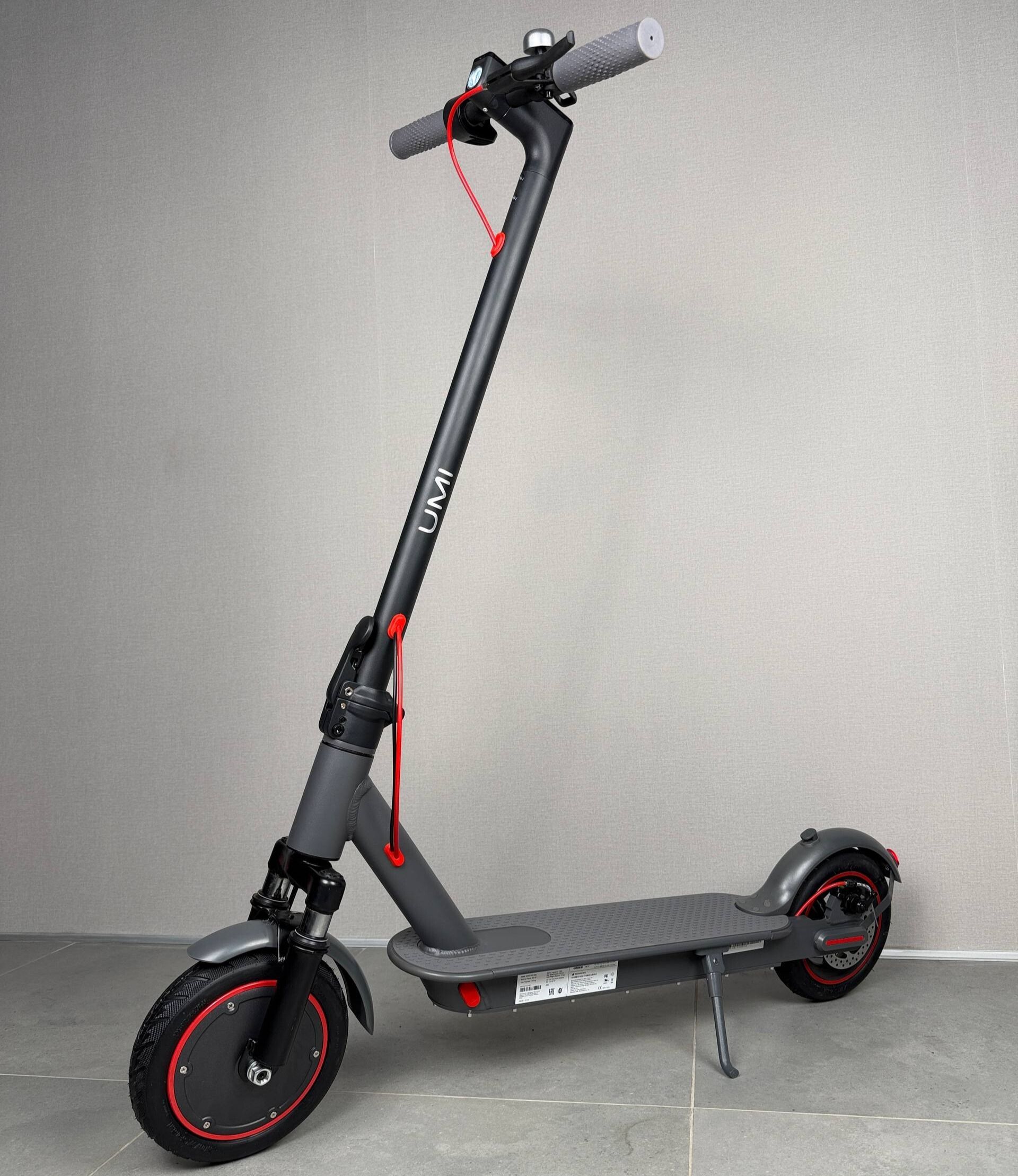 Електросамокат  UMi U8 Pro 600W 36V 13Ah сірий , складний, 8.5" пневматичні колеса, до 30 км/год (2026) 1299 фото