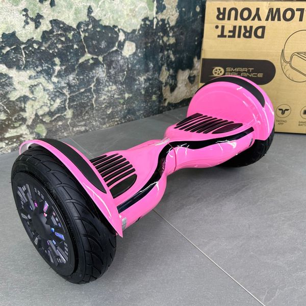 Гироборд SMART BALANCE U10 Turbo 2024 10 дюймов Карамельно- розовый с самобалансом + APP | с LED – подсветкой колес 2106 фото