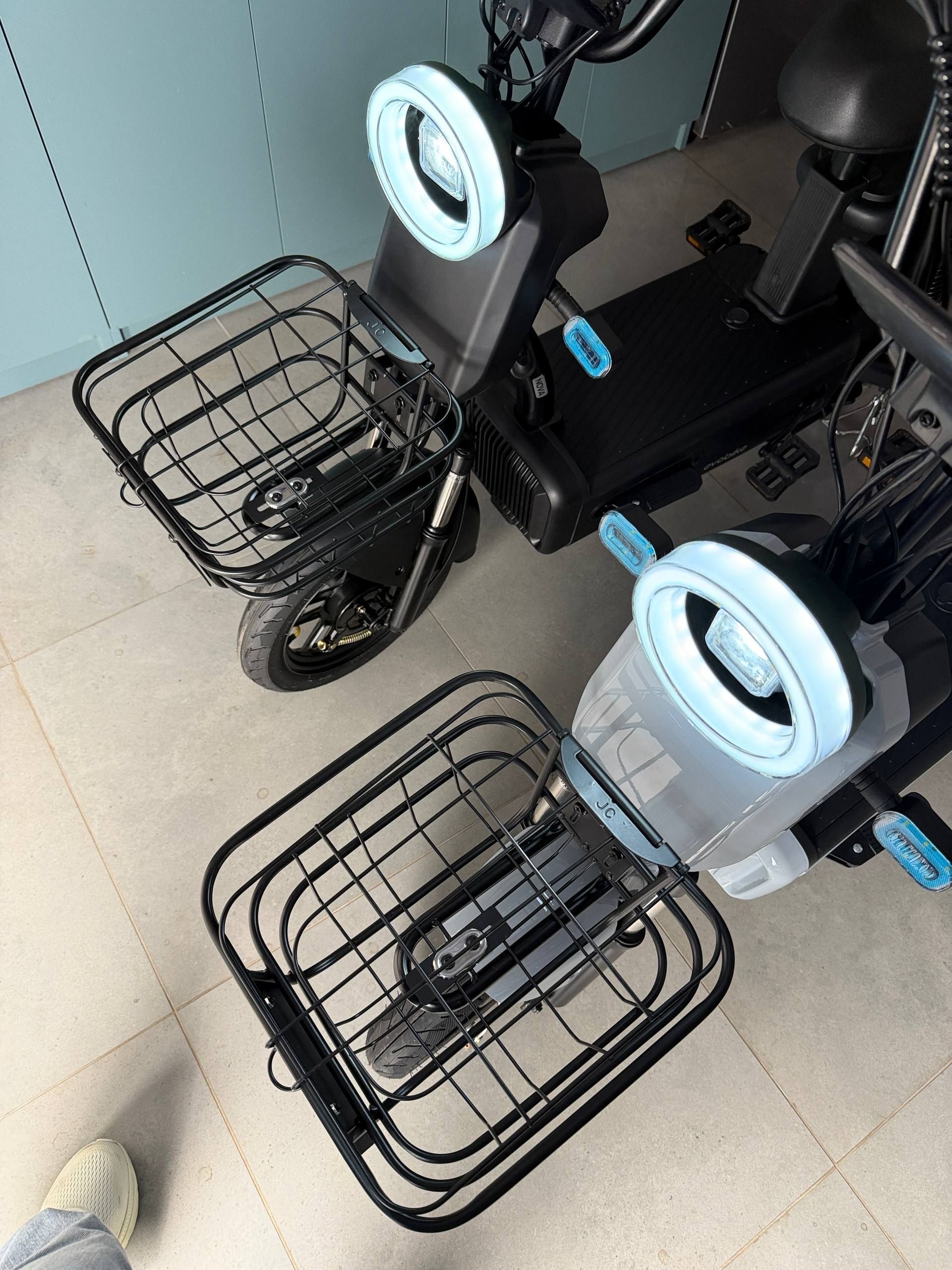 EVOBIKE Nova S 500W 48V 12Ah удобный электровелосипед с 2 сиденьями, корзиной и поворотниками, простой и надежный для города и села, черного цвета 356054 фото