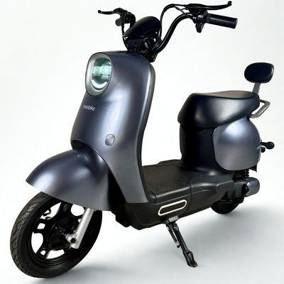 Электровелосипед EVOBIKE UNO Графит Graphene 600W 48V 20Ah 14" -  модель с двойной амортизацией, сигнализацией и LED-дисплеем 56322 фото