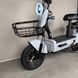 EVOBIKE Nova S 500W 48V 12Ah удобный электровелосипед с 2 сиденьями, корзиной и поворотниками, простой и надежный для города и села, светло-серый глянец 569076 фото 15
