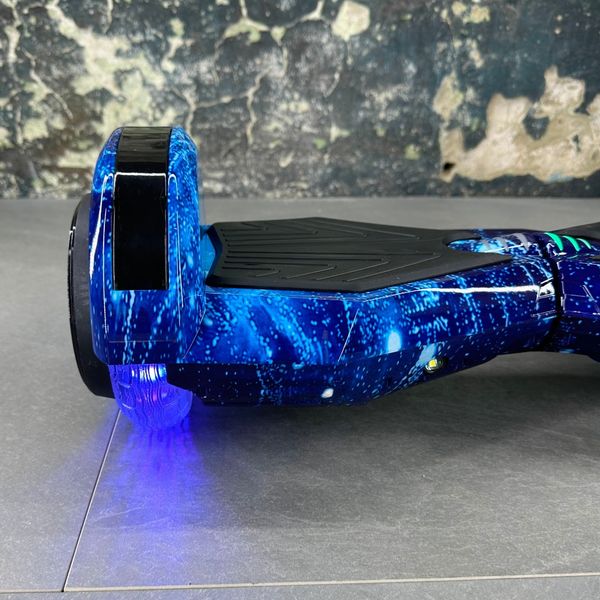 Гироборд SMART BALANCE U8 Infinity 2024 Синий космос с Bluetooth колонкой и LED – подсветкой колес 62567 фото