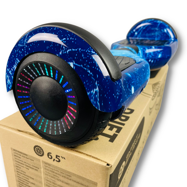 Гироборд SMART BALANCE U6 Pro 2024 6.5" Синий космос + Bluetooth колонка и подсветка колес 1577101047 фото