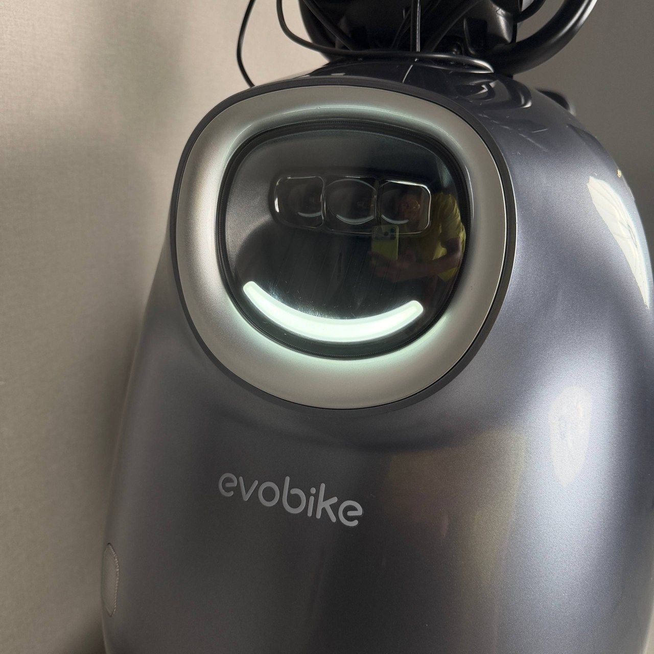 Электровелосипед EVOBIKE UNO Графит в стиле ретро 600W 48V 20Ah Graphene 14" с сигнализацией и амортизацией 48944 фото