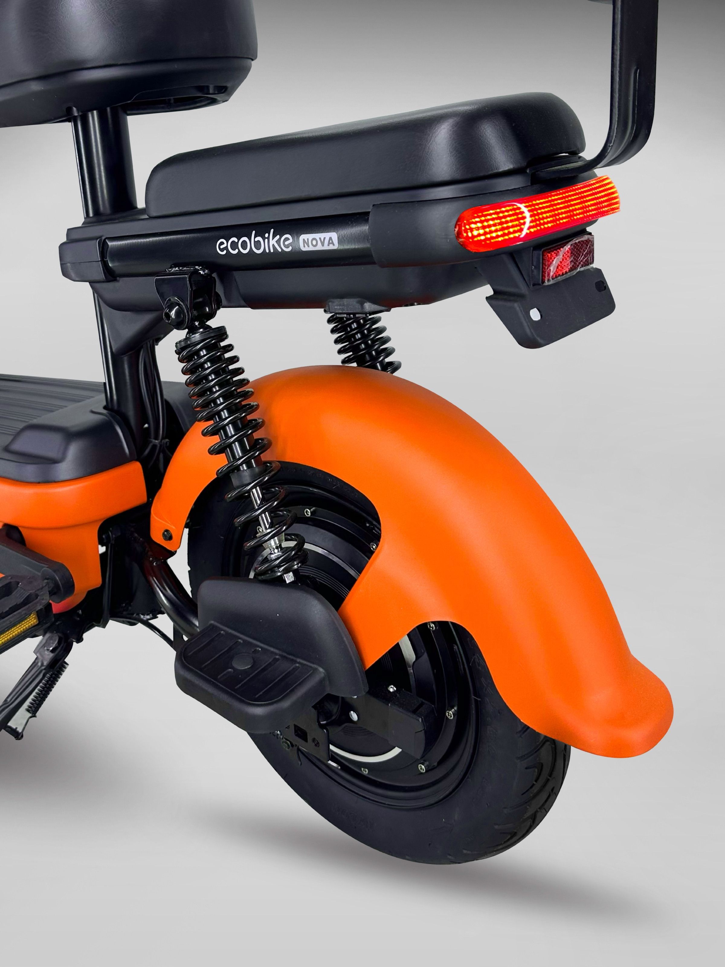 EVOBIKE Nova MINI |500W 48V 12Ah | электровелосипед с педалями, вторым сиденьем для пассажира, и дисплеем, оранжевый 584577 фото
