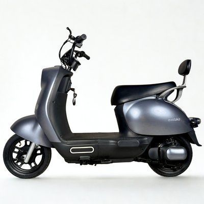 Электровелосипед EVOBIKE UNO Графит в стиле ретро 600W 48V 20Ah Graphene 14" с сигнализацией и амортизацией 48944 фото