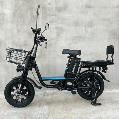 Електровелосипед MINAKO Monster 2025 18Ah 48V 1000W чорний | з розкладним сидінням - багажником 009264 фото