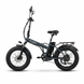 Швидкісний електровелосипед EVOBIKE Storm V8 30 Ah 1000W Black | складний на товстих колесах 483010 фото 1