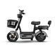 EVOBIKE Nova MINI 500W 48V 12Ah електровелосипед з педалями, 2 сидіннями, поворотниками, дисплеєм і корзиною, сірий 1529272 фото 2