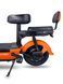 EVOBIKE Nova MINI 500W 48V 12Ah електровелосипед з педалями, 2 сидіннями, поворотниками, дисплеєм і корзиною, оранжевий 15892272 фото 7