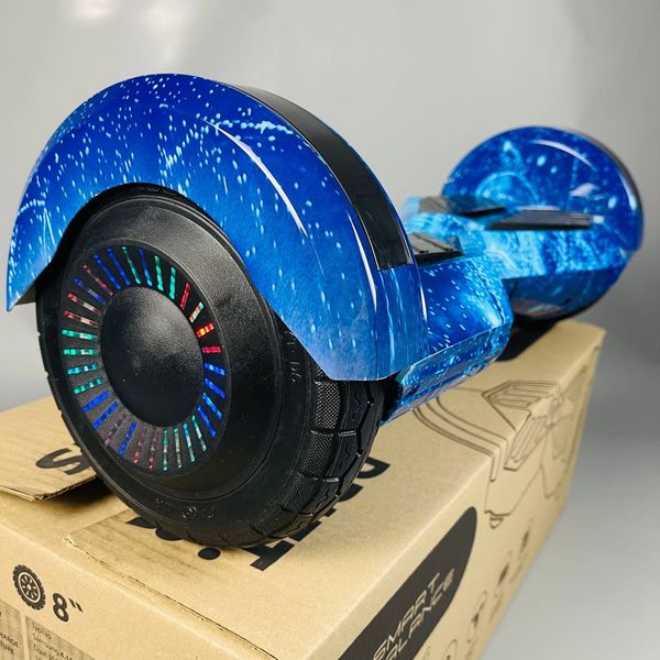 Гироборд, Гироскутер Smart Balance 8 Pro "Синій Космос" 1577232357 фото
