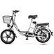 Електровелосипед MINAKO V8 PRO (18" 48V 15Ah 500W ) хром, модель 2023 року 1743 фото 1