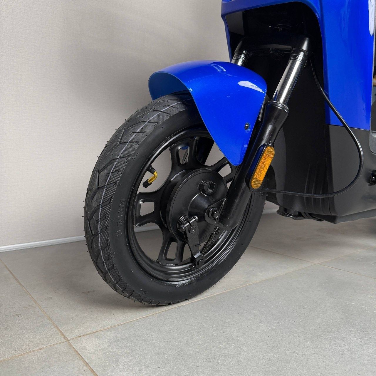 Електровелосипед EVOBIKE YOTA 800W 48V 20Ah Синій 14" Двомісний з подвійною амортизацією, кошиком та сигналізацією 895432 фото