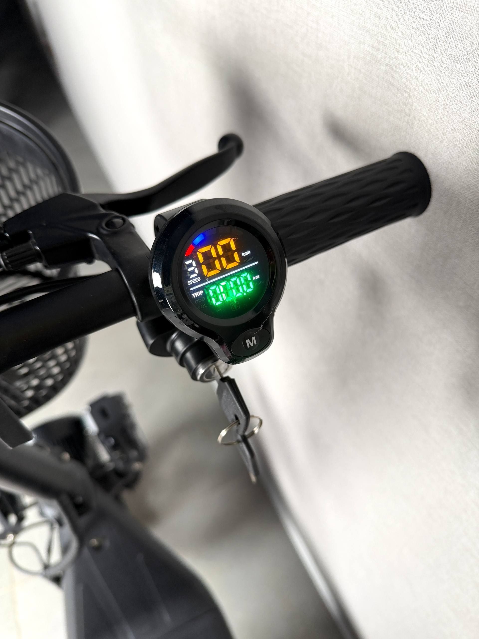 Электросамокат EVOBIKE Zen U12 MAX  черный | 800W 48V 15Ah электросамокат с тремя фарами, корзинкой и кофером (модель 2026) 09856 фото