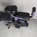 EVOBIKE Atlas 600W 48V 20Ah | мощный компактный электровелосипед с сиденьем для второго пассажира, большим дисплеем, педалями и аккумулятором большой емкости, фиолетовый (сиреневый) цвет 14270004 фото 12