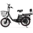 Електровелосипед GREEN GIANT U18 Eco 13Ah 600W 20" чорний, з розкладним сидінням - багажником