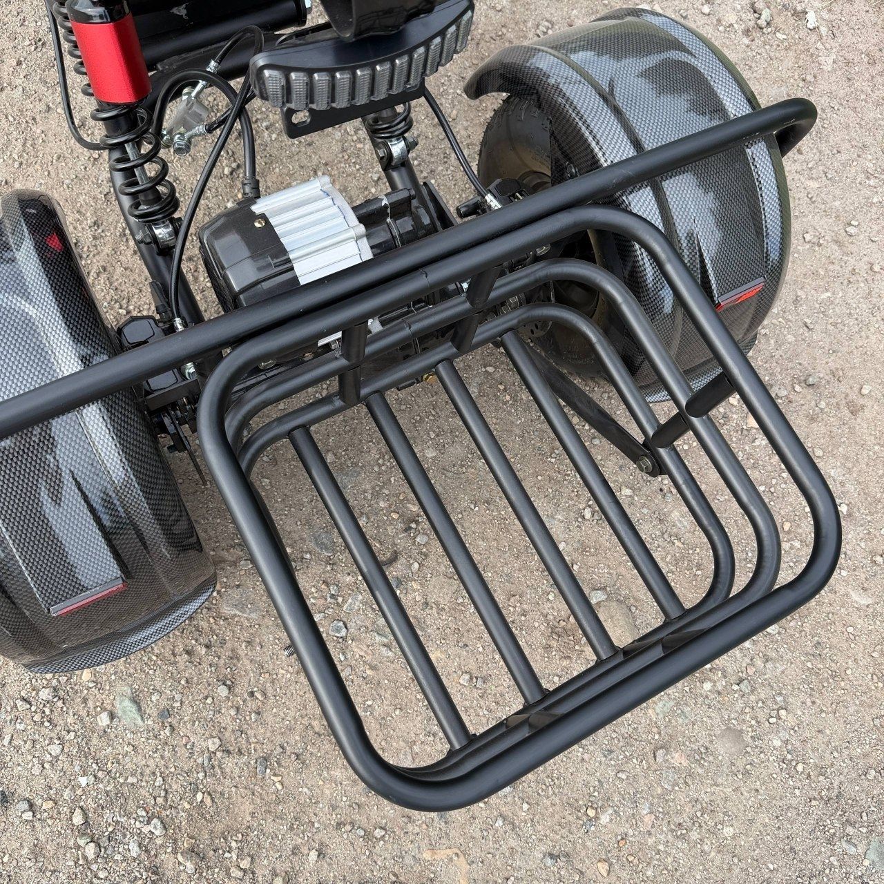 Електровелосипед EVOBIKE Grizzly X3 PRO карбон  | 24Ah 48V 2500W | трьохколісний з вантажним багажником  87544 фото