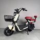 EVOBIKE Atlas PRO 800W 60V 20Ah | потужний компактний 14 дюймів електровелосипед з сидінням для другого пасажира, великим дисплеєм, педалями і акумулятором максимальної ємності, молочний колір 14270007 фото 3