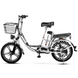 Електровелосипед GREEN GIANT 18"  Сірий ( модель 2023 року 600 W 60 V 18 Аh) 1750 фото 2