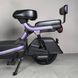 EVOBIKE Atlas PRO 800W 60V 20Ah | потужний компактний 14 дюймів електровелосипед з сидінням для другого пасажира, великим дисплеєм, педалями і акумулятором максимальної ємності, фіолетовий (бузковий) колір 14270010 фото 22