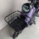 EVOBIKE Atlas PRO 800W 60V 20Ah | потужний компактний 14 дюймів електровелосипед з сидінням для другого пасажира, великим дисплеєм, педалями і акумулятором максимальної ємності, фіолетовий (бузковий) колір 14270010 фото 9