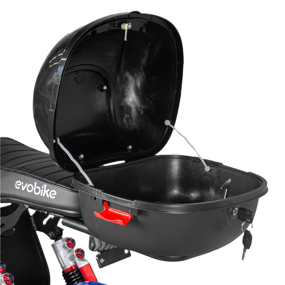 Электровелосипед EVOBIKE Spark X2 Pro в стиле CityCoco 2000W Li-ion 48V 24Ah, широкие 15&times;6 бескамерные колеса, и гидравлические тормоза, синий 7655 фото