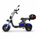 Электровелосипед EVOBIKE Spark X2 Pro в стиле CityCoco 2000W Li-ion 48V 24Ah, широкие 15&times;6 бескамерные колеса, и гидравлические тормоза, синий 7655 фото 4