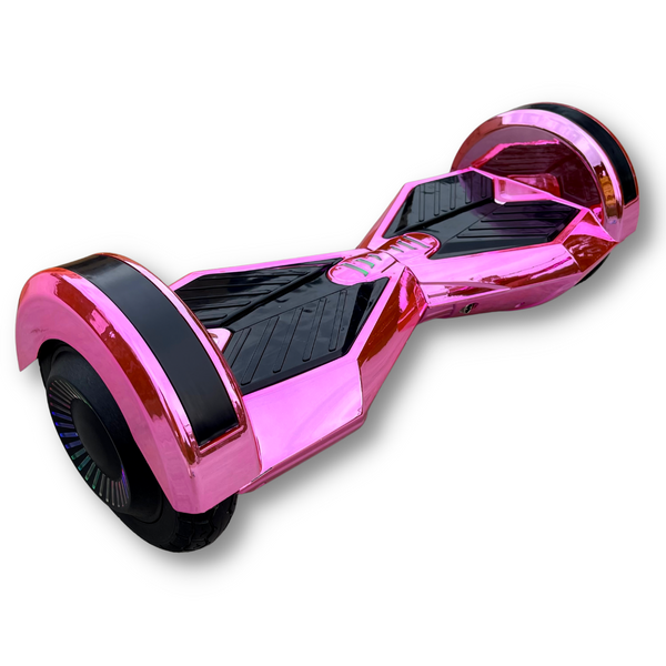 Гироборд SMART BALANCE U8 Pro 2024 Розовый Хром + Bluetooth колонка и подсветка колес 1577228985 фото