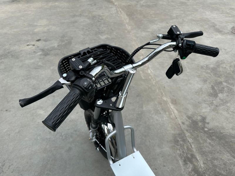 Вантажний електровелосипед MINAKO MONSTER PRO 60V 20Ah 1000W Chrome 2023 1798 фото