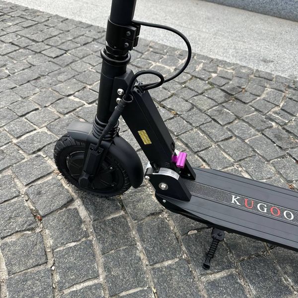 Електросамокат KUGOO S3 Jilong 8.8Ah 450W чорний + сумка-чохол 1526 фото