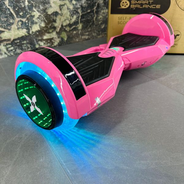 Гироборд SMART BALANCE U8 Infinity 2024 Карамельно – розовый с Bluetooth колонкой и LED – подсветкой колес 62556 фото