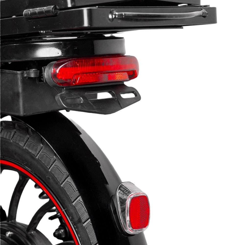 Электровелосипед EVOBIKE X-City U20 800W 48V 26Ah двухместный, 20" колеса, с двойной амортизацией, PAS и сиденьем-багажником 2 в 1 86542 фото