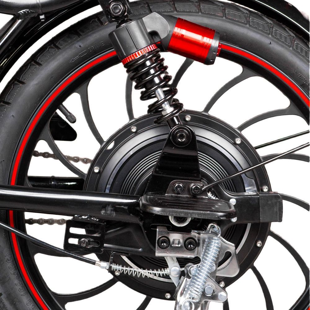 Электровелосипед EVOBIKE X-City U20 800W 48V 26Ah двухместный, 20" колеса, с двойной амортизацией, PAS и сиденьем-багажником 2 в 1 86542 фото