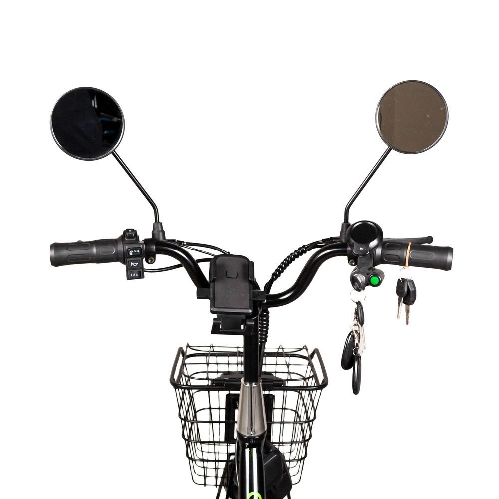 Электровелосипед EVOBIKE X-City U20 800W 48V 26Ah двухместный, 20" колеса, с двойной амортизацией, PAS и сиденьем-багажником 2 в 1 86542 фото