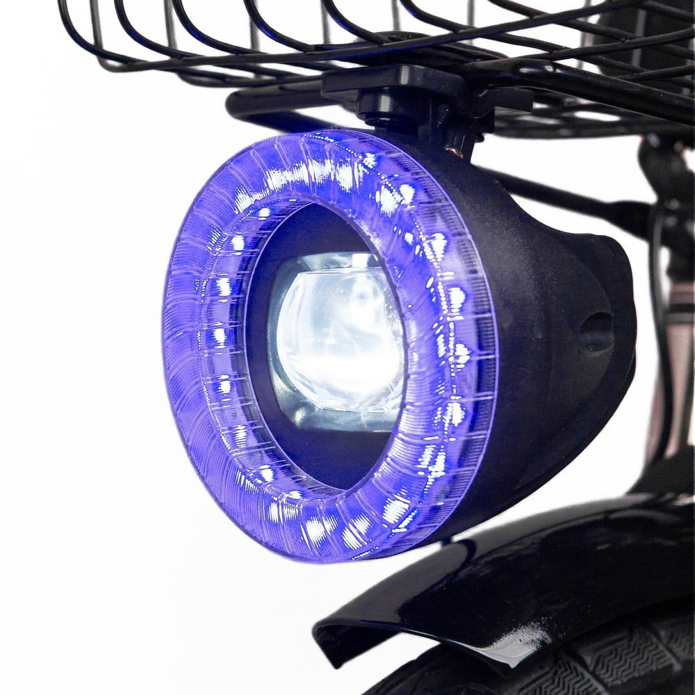 Электровелосипед EVOBIKE X-City U20 800W 48V 26Ah двухместный, 20" колеса, с двойной амортизацией, PAS и сиденьем-багажником 2 в 1 86542 фото