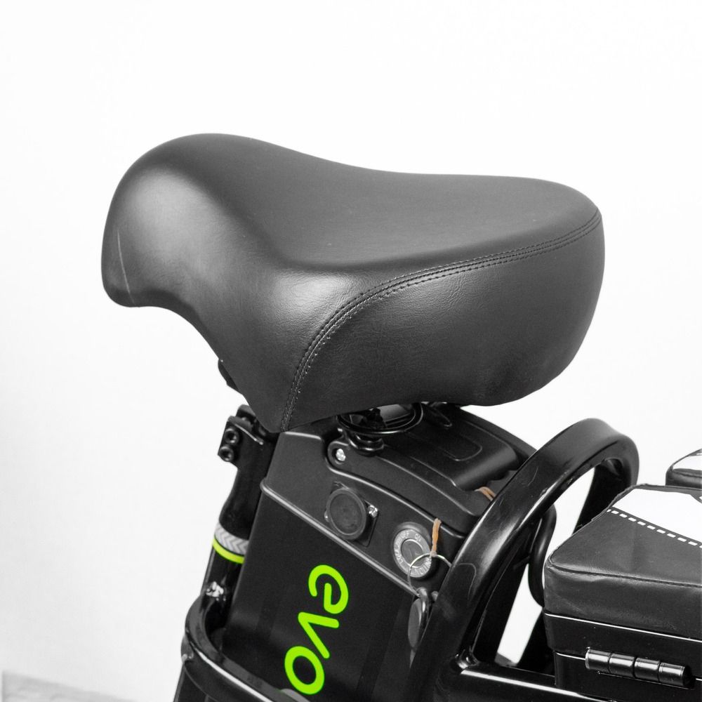 Электровелосипед EVOBIKE X-City U20 800W 48V 26Ah двухместный, 20" колеса, с двойной амортизацией, PAS и сиденьем-багажником 2 в 1 86542 фото
