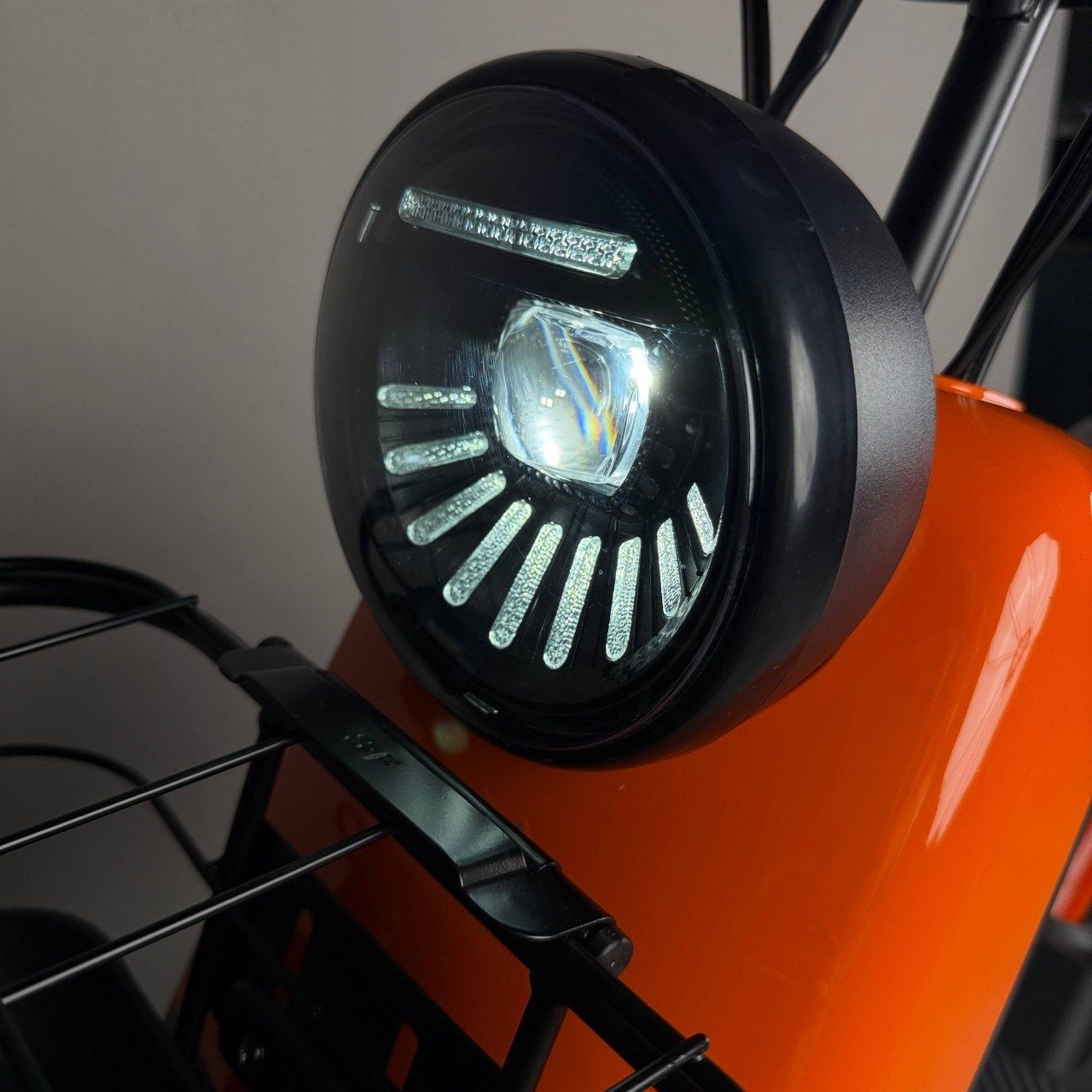 Электровелосипед EVOBIKE ATLAS оранжевый 600W 48V 20Ah | с PAS системой, с корзиной и сидением для другого пассажира 76543 фото