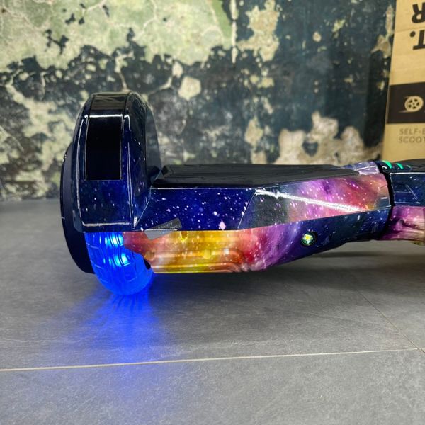 Гироборд SMART BALANCE U8 Infinity 2024 Галактика с Bluetooth колонкой и LED – подсветкой колес 62558 фото