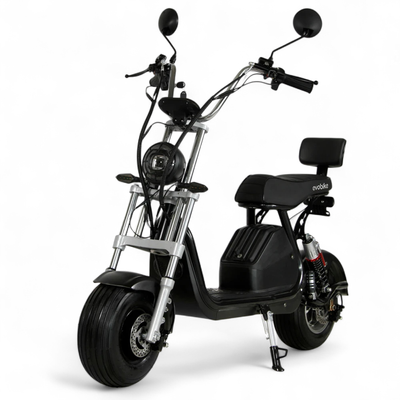 |NEW| EVOBIKE Spark X2 черный | дорожная двухколесная модель 48V 21Ah 2000W | с гидротормозами и 15х6" бескамерные колеса (2026) 34587 фото