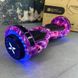 Гироборд SMART BALANCE U8 Infinity 2024 Фиолетовый космос с Bluetooth колонкой и LED – подсветкой колес 62560 фото 3